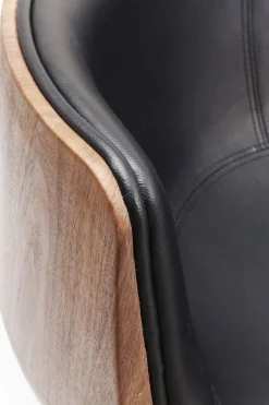 KARE Drehstuhl Club Walnut
