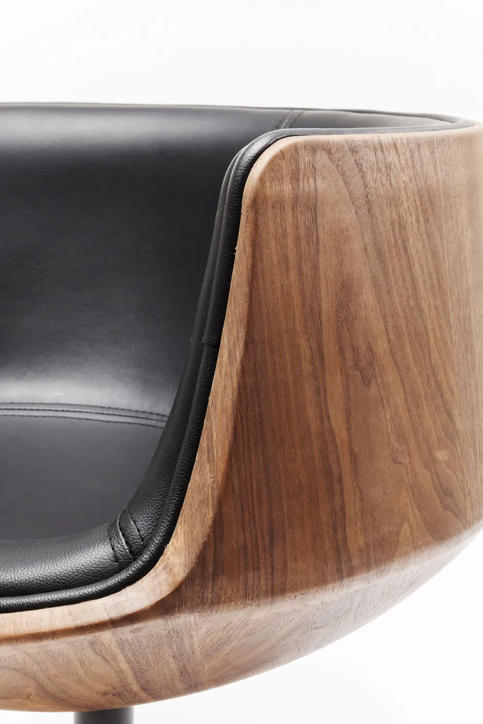 KARE Drehstuhl Club Walnut