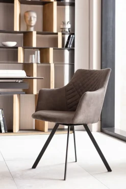 KARE Drehstuhl Coco Anthrazit