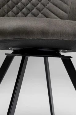 KARE Drehstuhl Coco Anthrazit