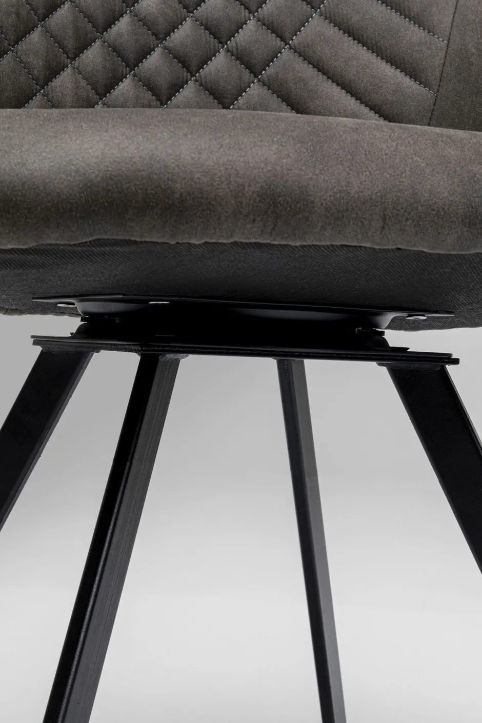 KARE Drehstuhl Coco Anthrazit