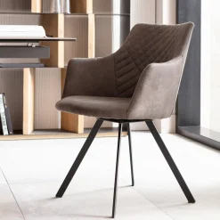 KARE Drehstuhl Coco Anthrazit