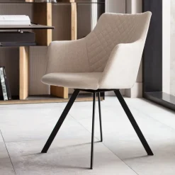 KARE Drehstuhl Coco Creme