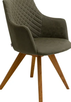KARE Drehstuhl Coco Wood Green