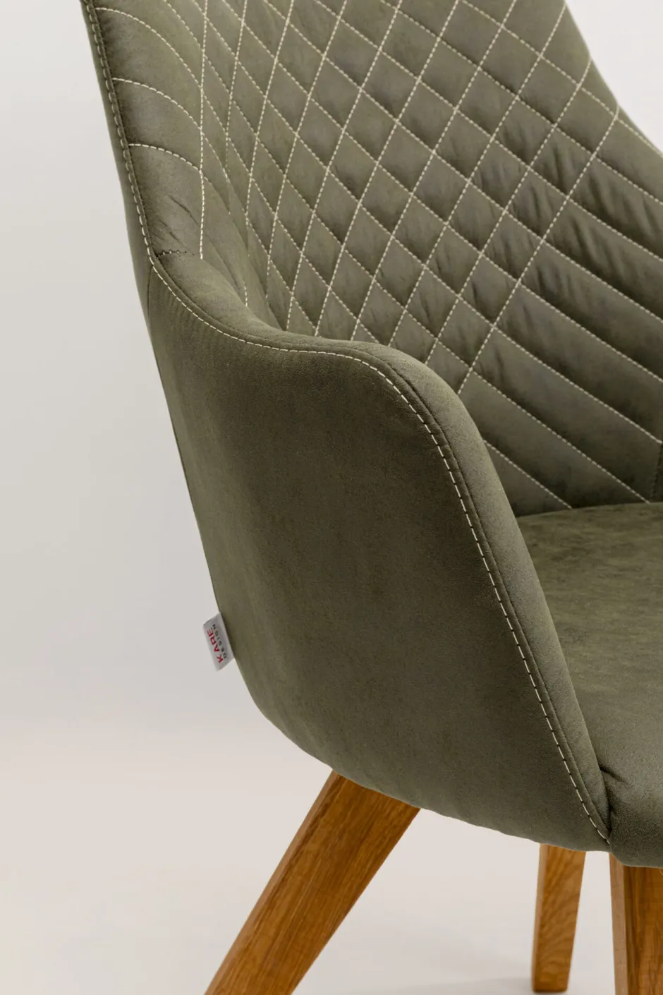 KARE Drehstuhl Coco Wood Green