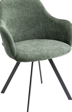 KARE Drehstuhl Lady Loco Coco Grün