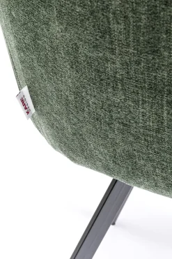 KARE Drehstuhl Lady Loco Coco Grün