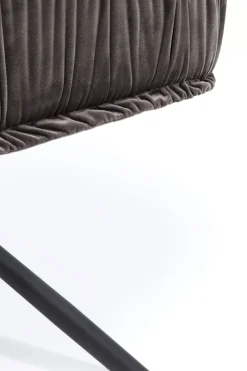 KARE Drehstuhl mit Armlehnen Chelsea Grün