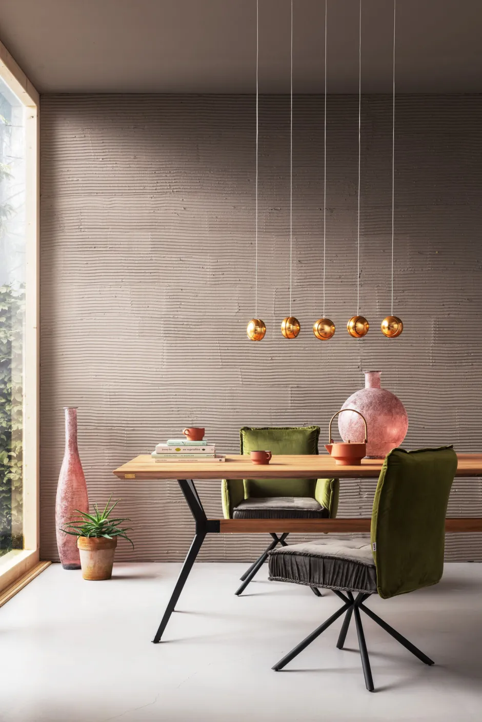 KARE Drehstuhl mit Armlehnen Chelsea Grün