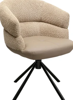 KARE Drehstuhl mit Armlehnen Tasty