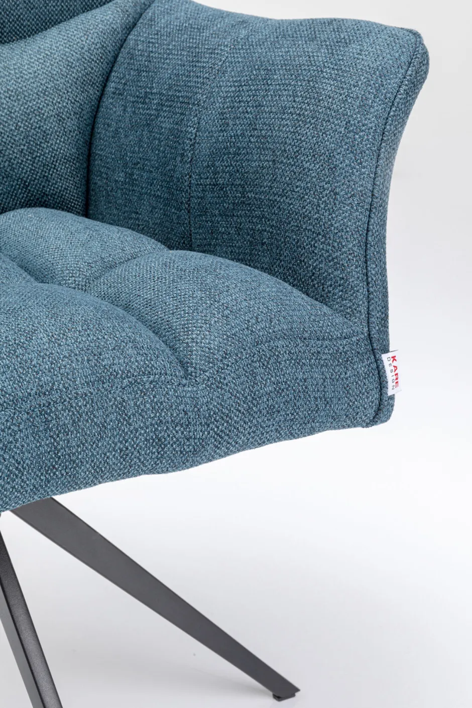 KARE Drehstuhl Thinktank Blau