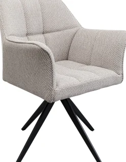 KARE Drehstuhl Thinktank Grau