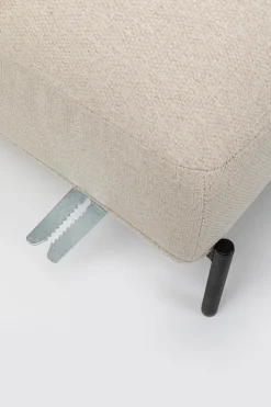 KARE Ecke Klein Rechts Element Chiara Creme 76cm