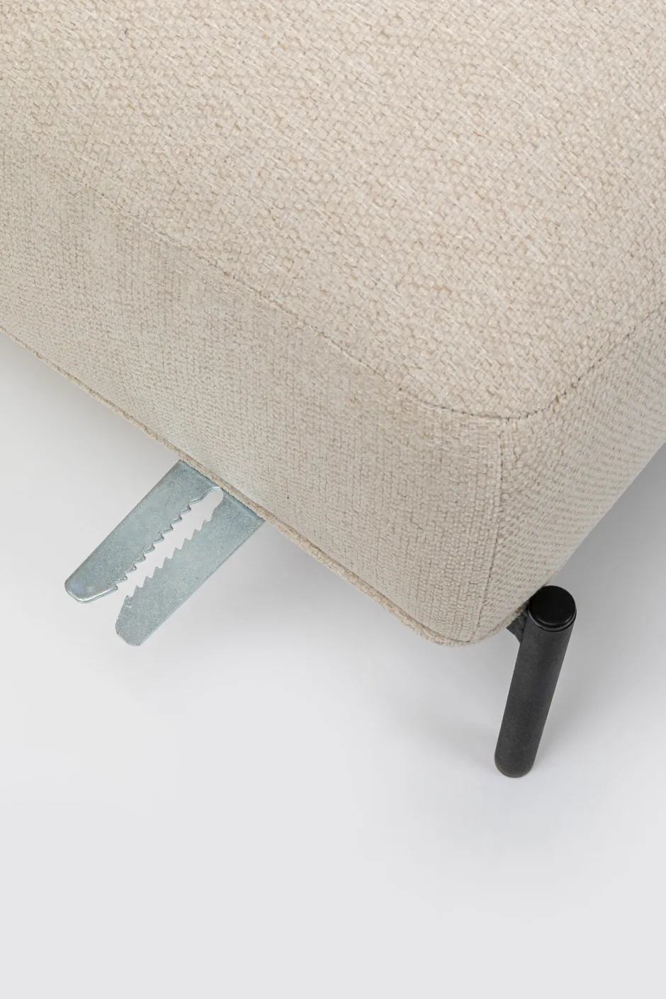 KARE Ecke Klein Rechts Element Chiara Creme 76cm