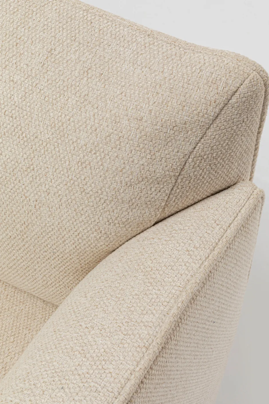 KARE Ecke Klein Rechts Element Chiara Creme 76cm