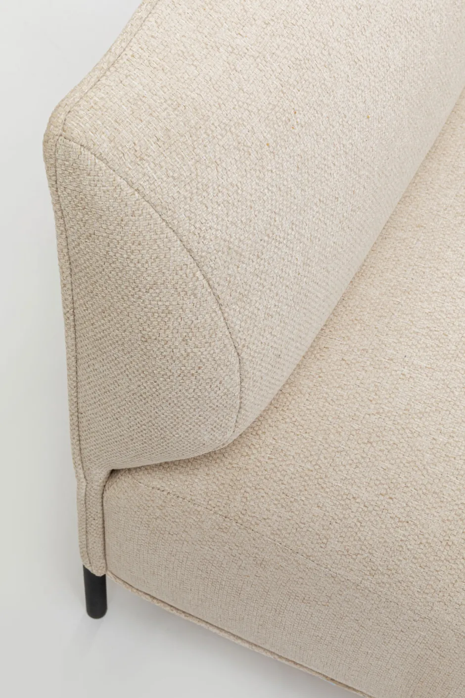 KARE Ecke Klein Rechts Element Chiara Creme 76cm