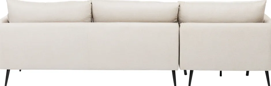 KARE Ecksofa Amalfi Links Creme 275cm
