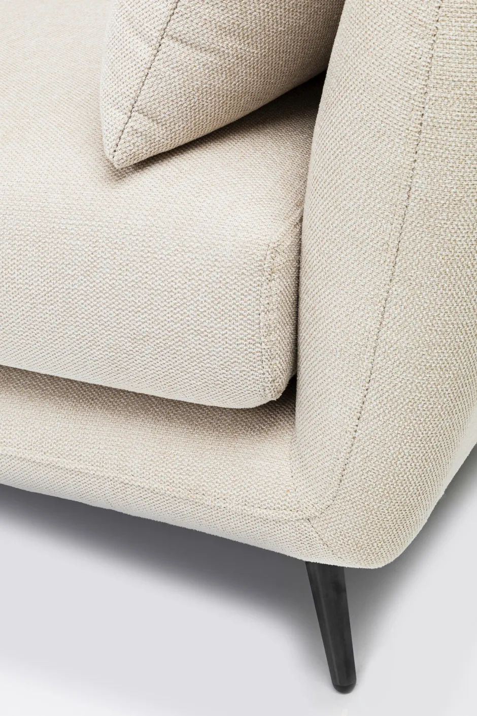 KARE Ecksofa Amalfi Links Creme 275cm