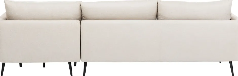 KARE Ecksofa Amalfi Rechts Creme 275cm
