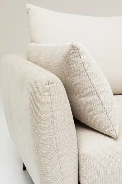 KARE Ecksofa Amalfi Rechts Creme 275cm