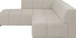 KARE Ecksofa Belami Creme Links 265cm