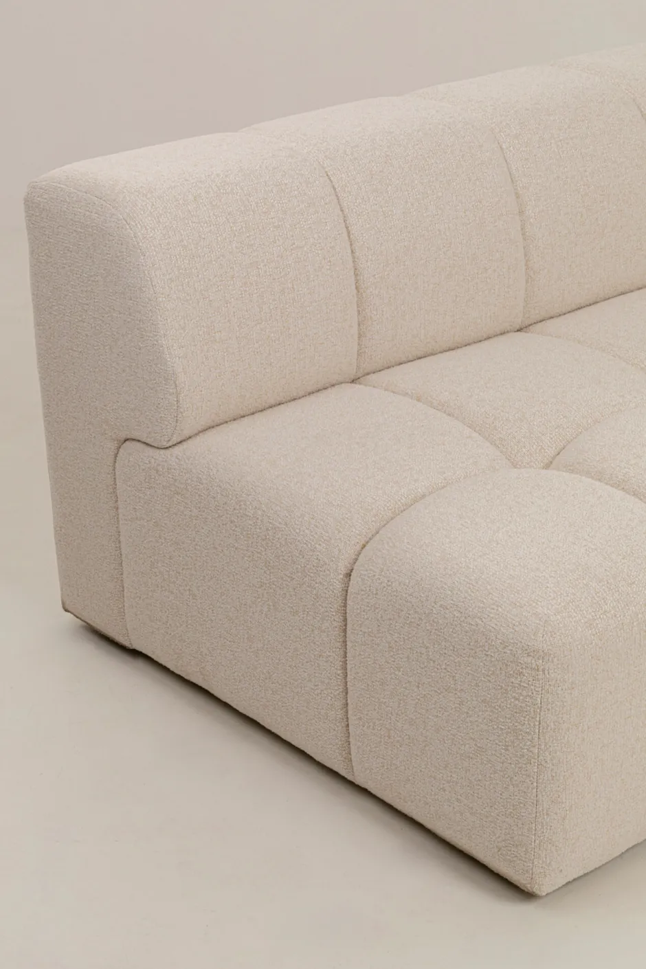 KARE Ecksofa Belami Creme Rechts 265cm