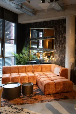 KARE Ecksofa Belami Rost Links 265cm