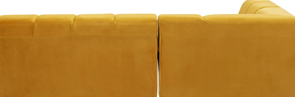 KARE Ecksofa Belami Velvet Amber Links