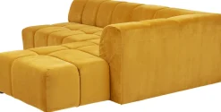 KARE Ecksofa Belami Velvet Amber Rechts