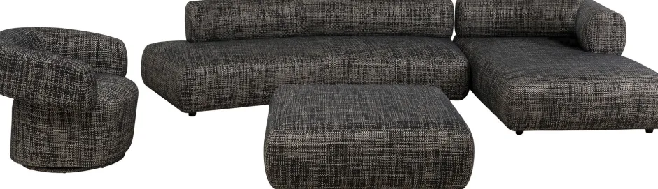 KARE Ecksofa Bow 334x180cm