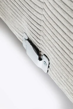 KARE Ecksofa Gianni Cord Grau Links