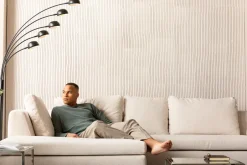 KARE Ecksofa Gianni Creme Links