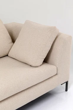 KARE Ecksofa Gianni Creme Links