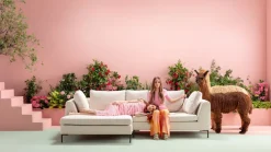 KARE Ecksofa Gianni Creme 250x167 Links