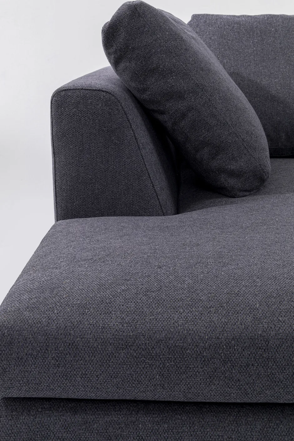 KARE Ecksofa Gianni Grau Links