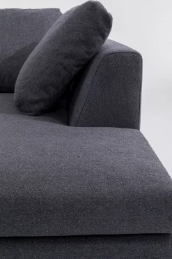 KARE Ecksofa Gianni Grau Rechts