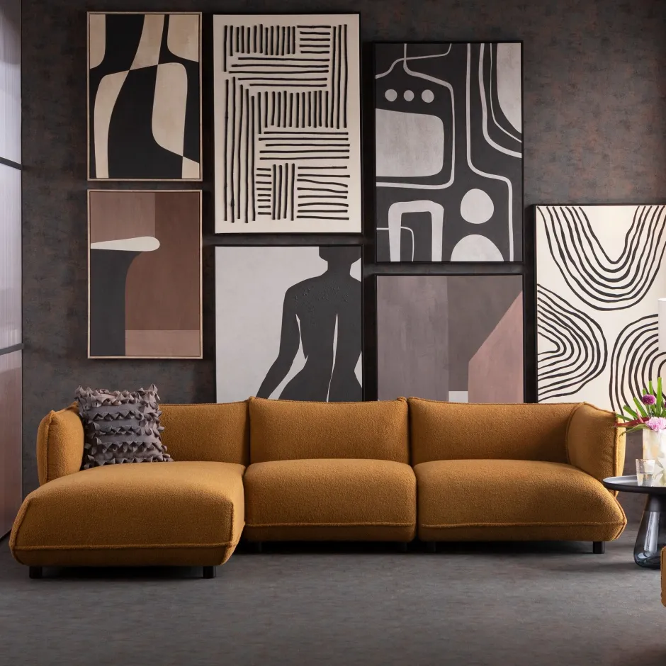 KARE Ecksofa Gigi Links