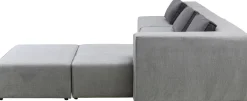 KARE Ecksofa Infinity Atlanta Grau Rechts