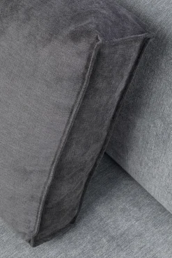 KARE Ecksofa Infinity Atlanta Grau Rechts