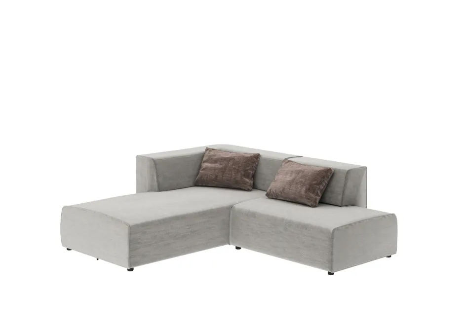 KARE Ecksofa Infinity Boston Grau
