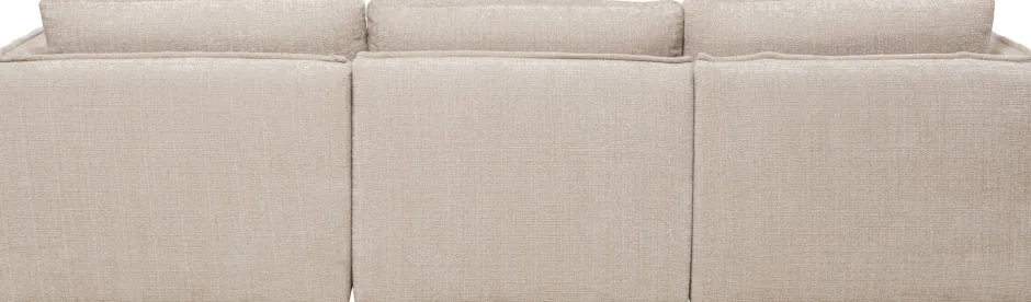 KARE Ecksofa Karma Creme Rechts