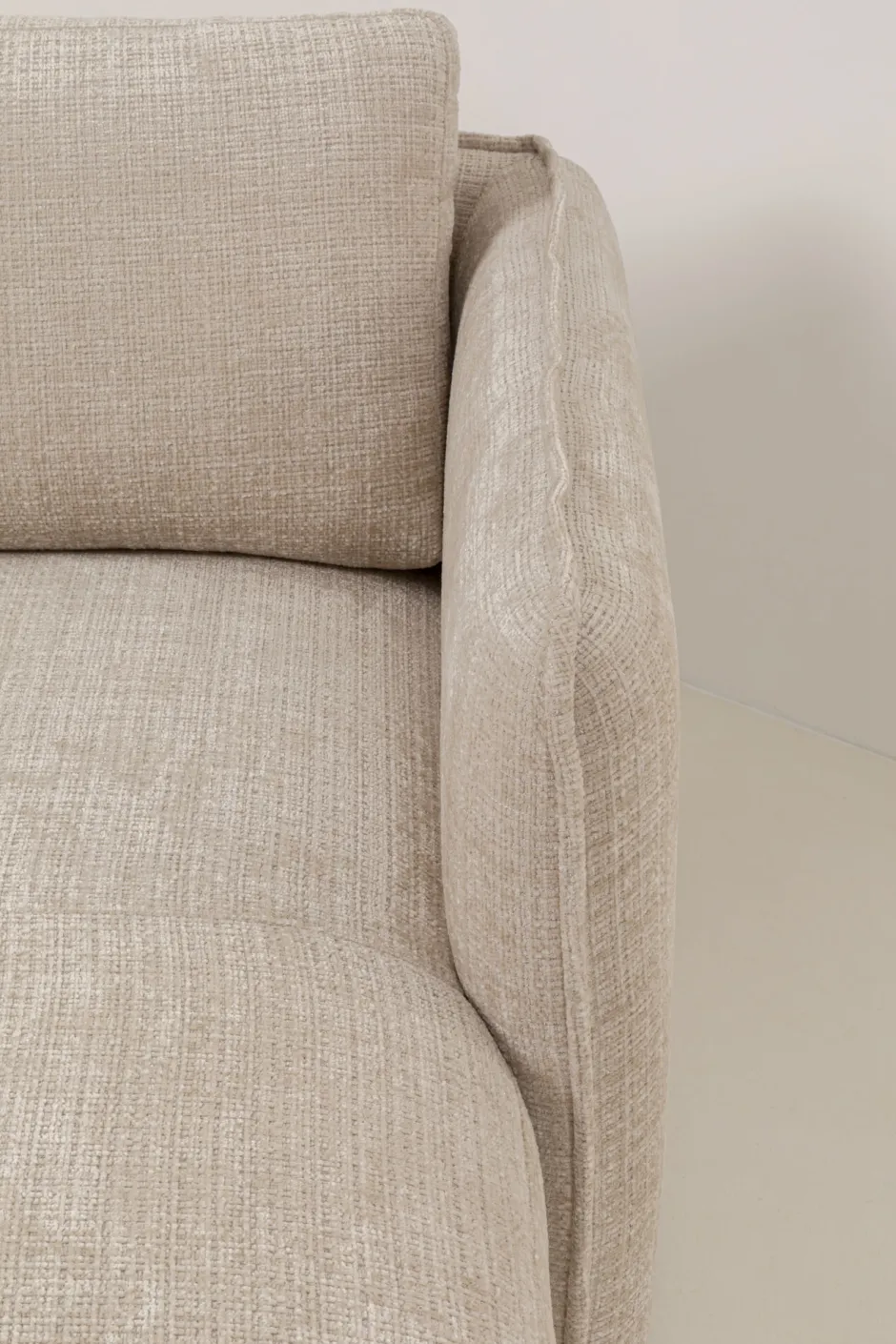 KARE Ecksofa Karma Creme Rechts