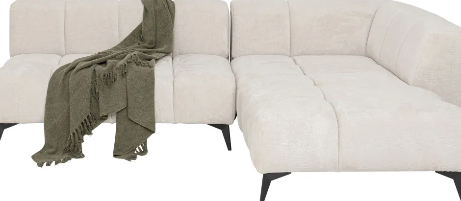 KARE Ecksofa Nia Creme Rechts 250cm