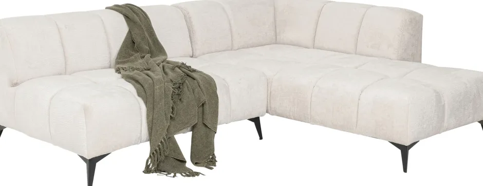 KARE Ecksofa Nia Creme Rechts 250cm