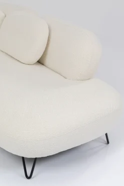 KARE Ecksofa Peppo Weiß