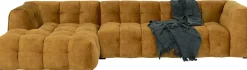 KARE Ecksofa Salamanca Goldbraun Links