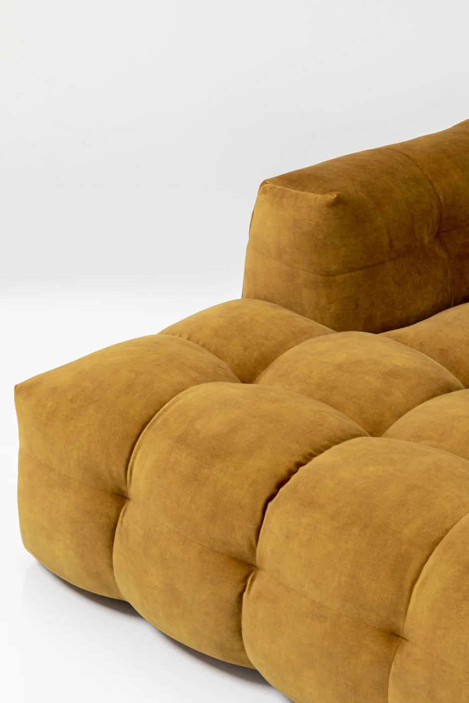 KARE Ecksofa Salamanca Goldbraun Links