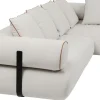 KARE Ecksofa Splendido Creme Rechts 327cm