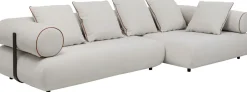 KARE Ecksofa Splendido Creme Rechts 327cm
