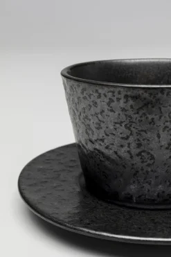 KARE Espressotasse Cosmos Schwarz (2/tlg.)